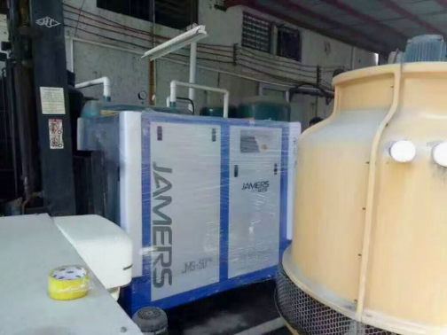 东莞市某光电科技公司与东莞美博签订永磁变频空压机合作